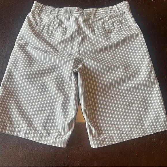 Wilson Gray Striped Men's Golf Shorts Size 34 - Picture 2 of 10
